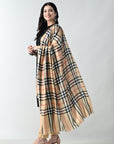 Classic Checks Fine Cashmere Wrap
