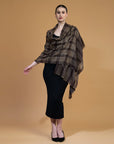 Classic Checks Fine Cashmere Wrap