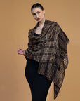 Classic Checks Fine Cashmere Wrap
