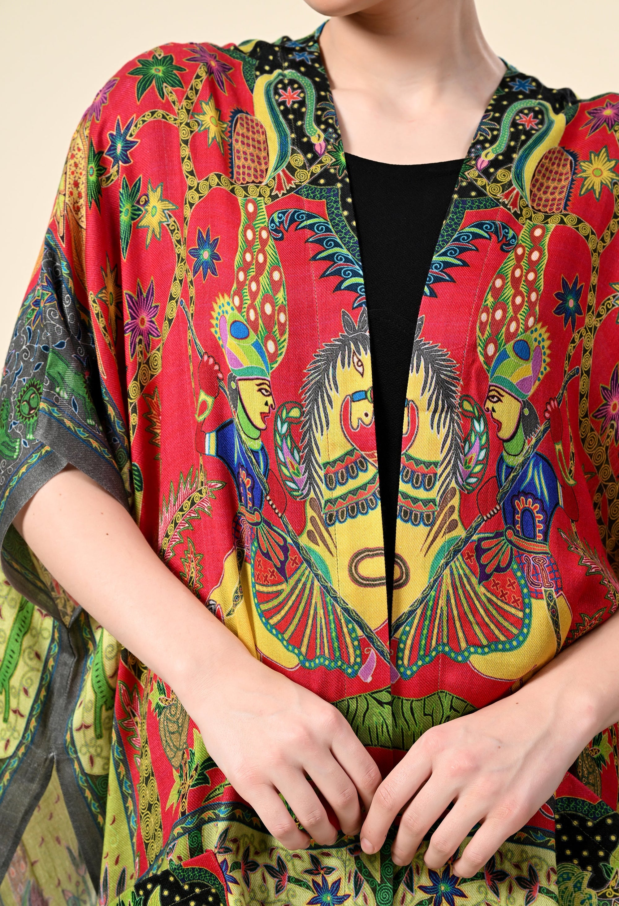 Artistic Silk Jacket - Giwwra