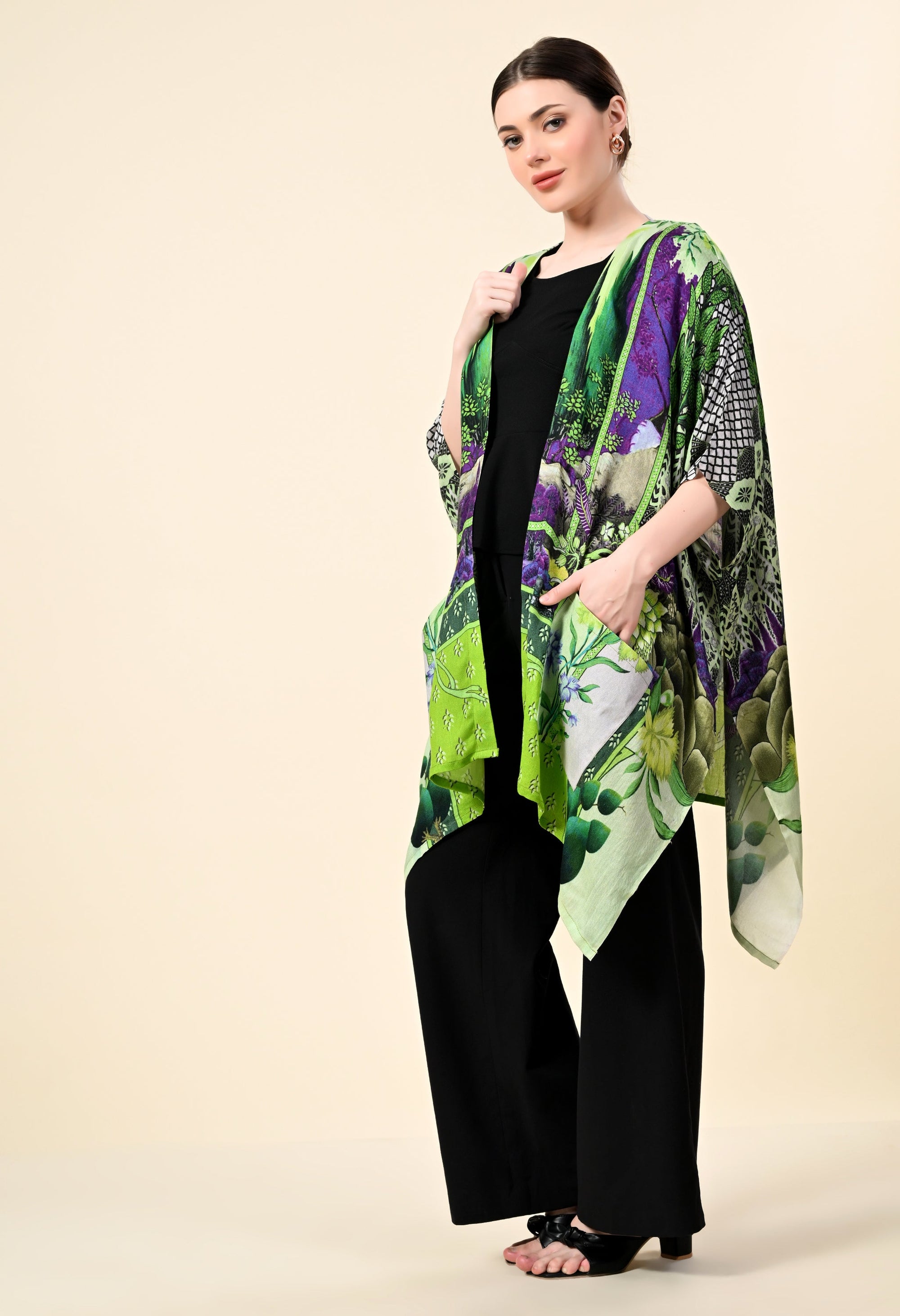 Artistic Silk Jacket - Giwwra