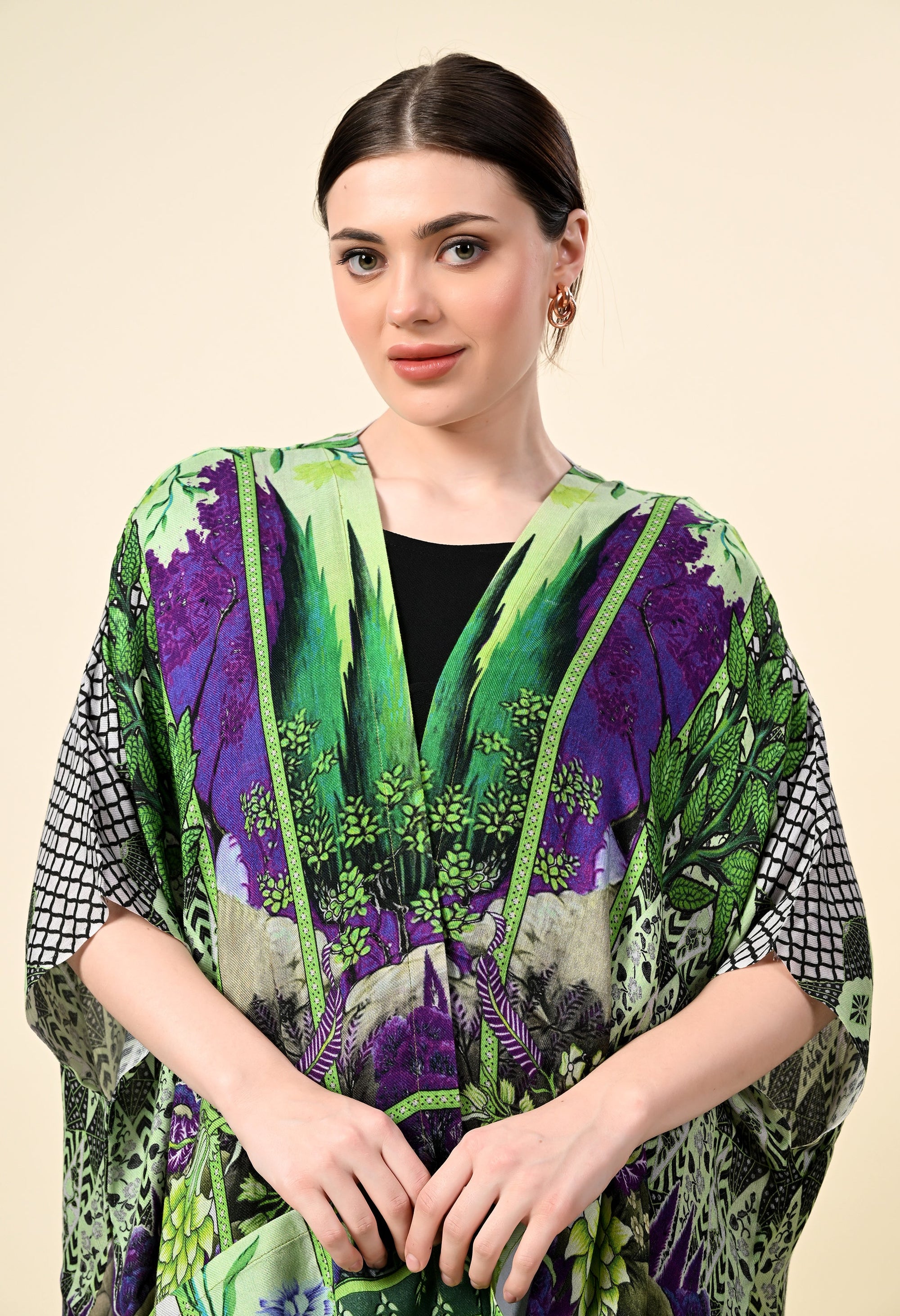 Artistic Silk Jacket - Giwwra