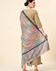 Kalamkari Premium Cashmere Stole - Giwwra